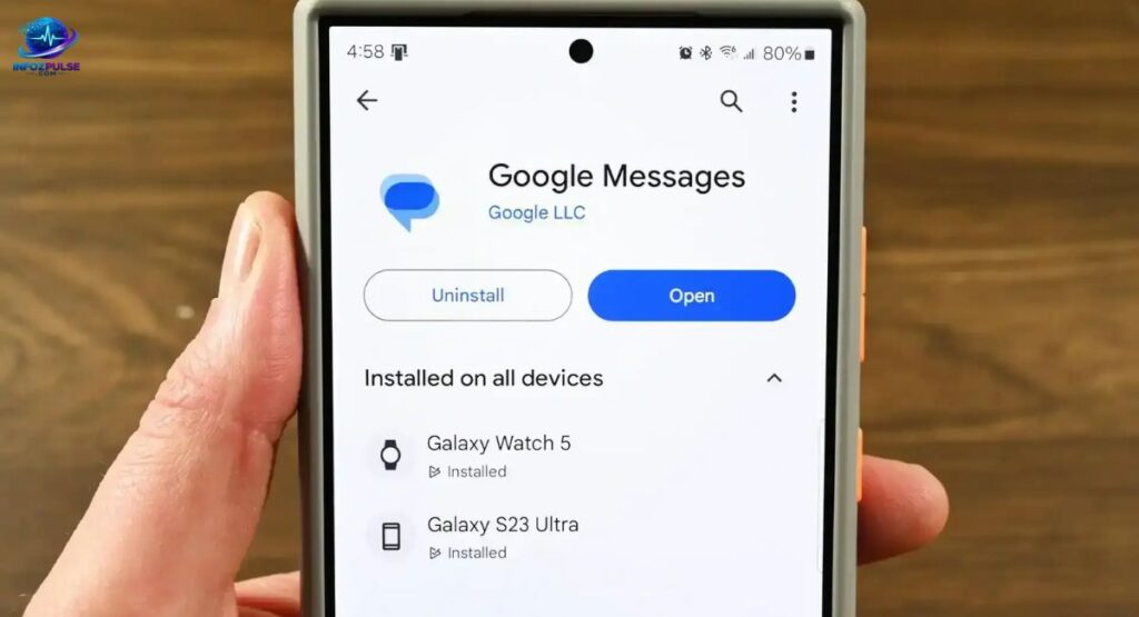 How Google Messages Landscape Layout Fix Works
